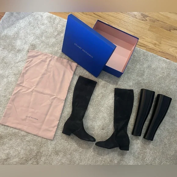 NEW in Box! Stuart Weitzman Suede Boots! - Picture 2 of 6
